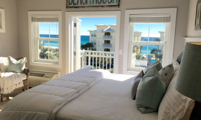 Gulf Place Apartment | Spectacular Ocean View! Great Location On 30A King Bed ,Newly Remodeled!
