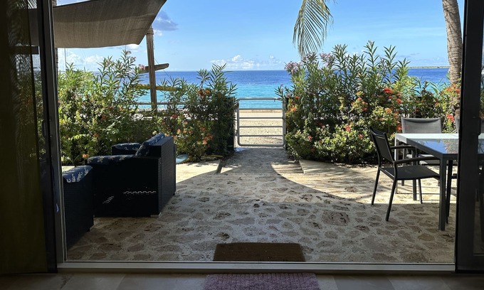 Playa Pabou Villa | Spectacular ocean front villa directely on Playa Lechi ! 8 min walk to town.