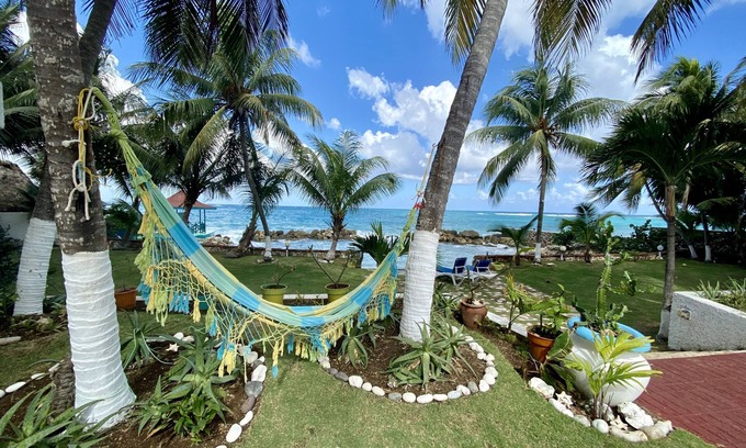 Tower Isle Apartment | SPECTACULAR OCEAN FRONT VIEW, WI FI, POOL, AC, PRIVATE SWIMMING AREA, SECURITY