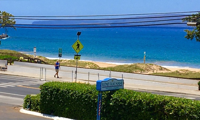 Kihei Condo | Spectacular Ocean View 1 br/ 1 ba only steps to the beach & great location