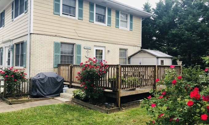 Northeast Virginia Beach House | Spectacular & Spacious Hideaway: 1 Min WALK to the Beach, NO Streets to Cross!