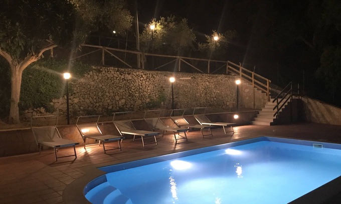 Itri Villa | Sperlonga-Itri Villa 7 bedroom with swimming pool in private garden