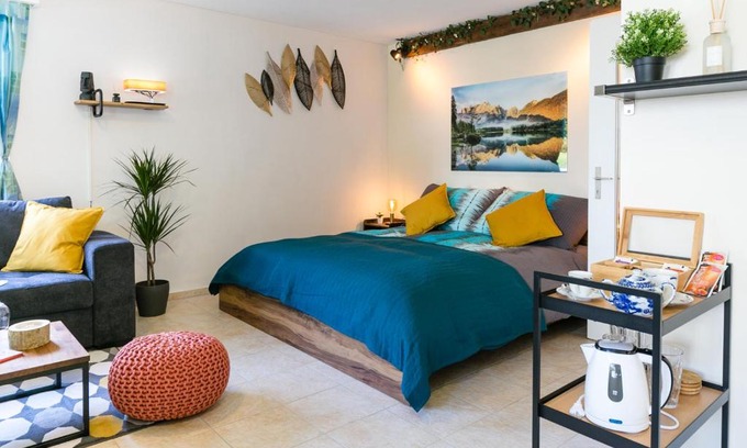 Engelberg Apartment | Spirit Apartments - Studio 1 - Küche - Parkplatz