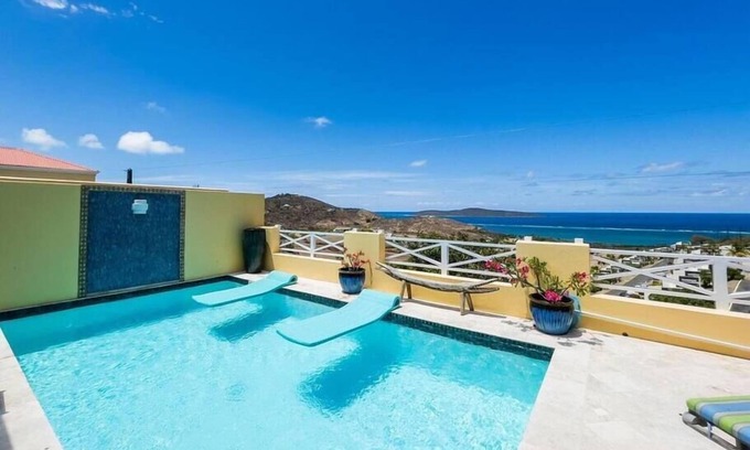 Teagues Bay Villa | Splash of Lime - Private Hilltop Pool Oasis!