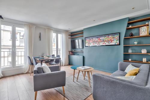 Quartier Sainte-Avoye Apartment | Splendid 3 bdrs Flat in a Prime Location of Paris