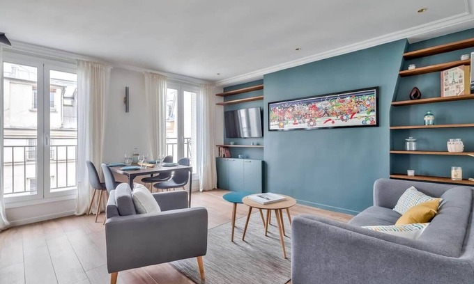 Quartier Sainte-Avoye Apartment | Splendid 3 bdrs Flat in a Prime Location of Paris