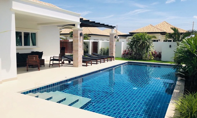 Hua Hin Villa | Splendide Pool Villa 6 Personnes