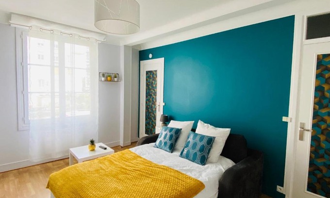 Le Marais Apartment | Splendide studio Cosy à Caen gare