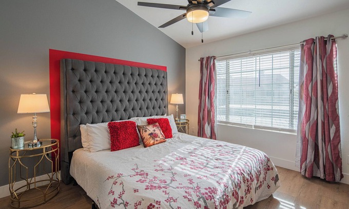 North Scottsdale Apartment | Sport Court Game Room King Bed 2 Pools &Hot Tub