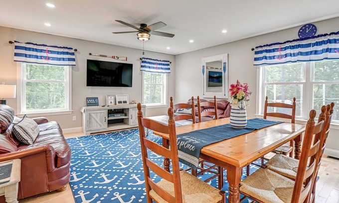 Shapleigh House | Square Pond Vacation Rental w/Boat Dock & View!