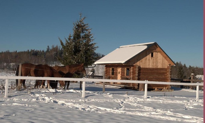 Vimperk Ski Chalet | Srub u koní