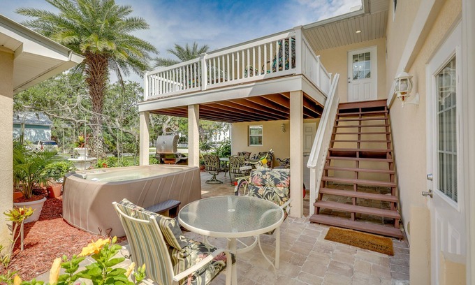 Vilano Beach Apartment | St Augustine Apt w/Hot Tub Access ~ 1 Mi to Beach
