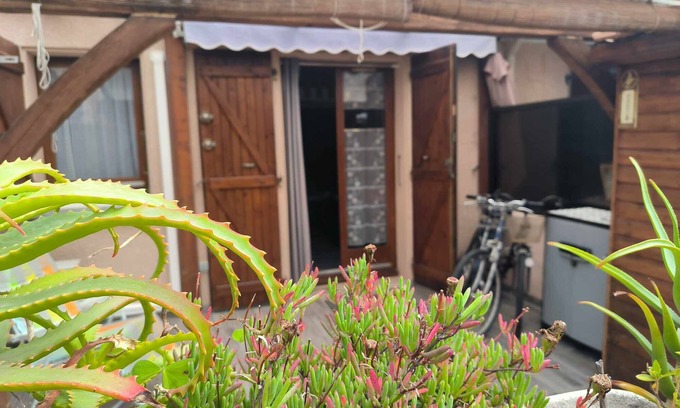 Saint-Cyprien Plage Ski Chalet | St Cyprien beach House with terrace and 2 bikes