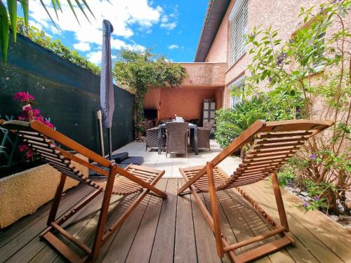 Saint-Cyprien Plage House | St Cyprien villa de charme avec piscine