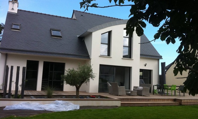Saint-Gildas-de-Rhuys House | St Gildas de Rhuys- Holiday Home 8-10 persons - Internet access