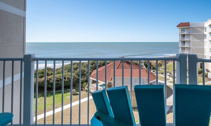 Sneads Ferry Condo | St Regis Resort Living - Fitness Center - Sauna - Oceanfront Restaurant on Site