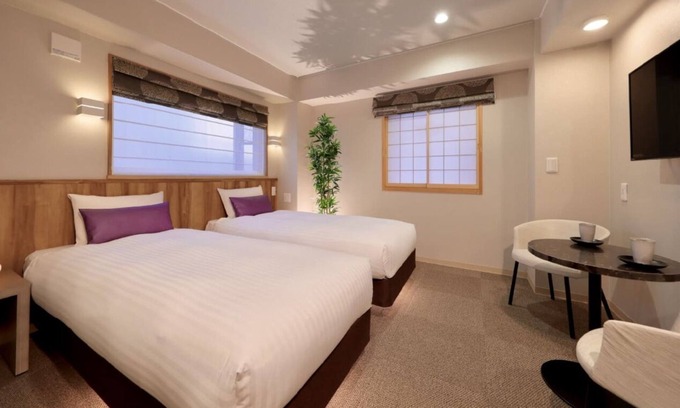 Gion Hotel | Standard Twin Room Room only plan All rooms equi/Kyoto Kyōto