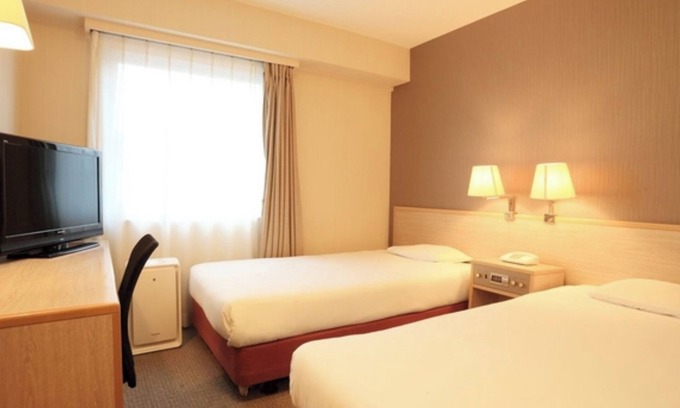 Shimonoseki Hotel | Standard Twin Smoking Room only Smile Value St/Shimonoseki Yamaguchi