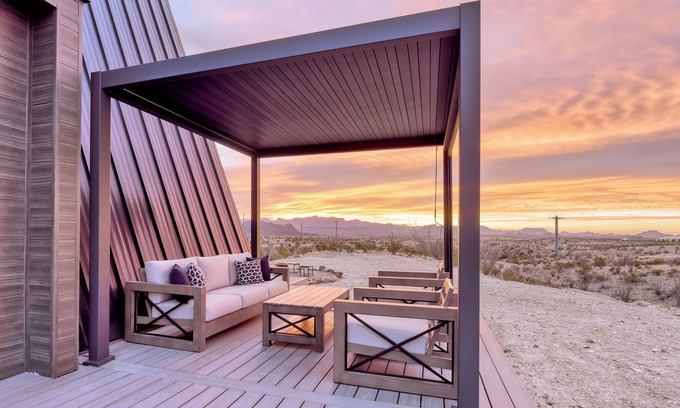 Study Butte-Terlingua Apartment | Stardust Big Bend Luxury A-Frames