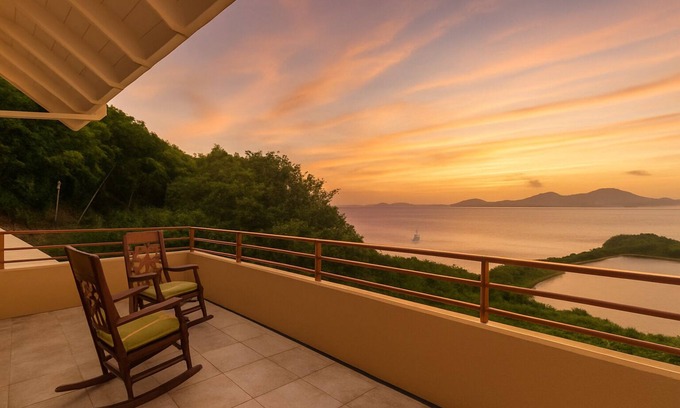 West End Villa | STARGAZER - a tropical retreat & pool, above Long Bay & Smuggler's beaches