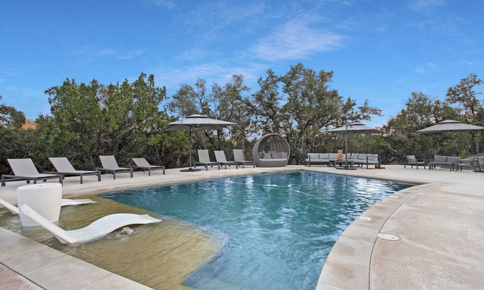 Canyon Lake Cabin | Starlight Horizon Cabins C+D – Side-by-Side Group Retreat | Pet-Friendly Texas H