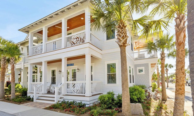 Seacrest Beach House | Stay on 30a: Casa Al Mare 30A, Private Beach!