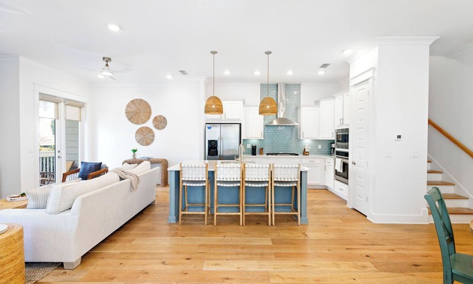WaterSound Beach House | Stay on 30A: Prominence Seaclusion, Golf Cart!