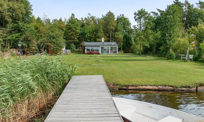 Ljungbyhed Ski Chalet | StayNordic | Cottage with own jetty in Ljungbyhed | SE01026