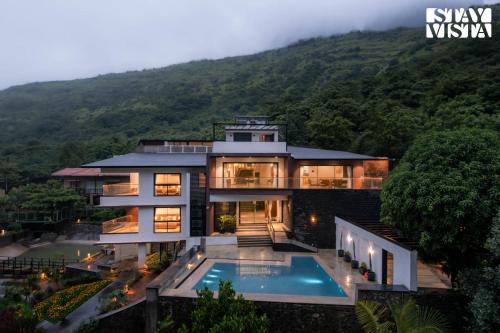 Nashik Villa | StayVista at Bael Leaf with Projector Setup, Pool