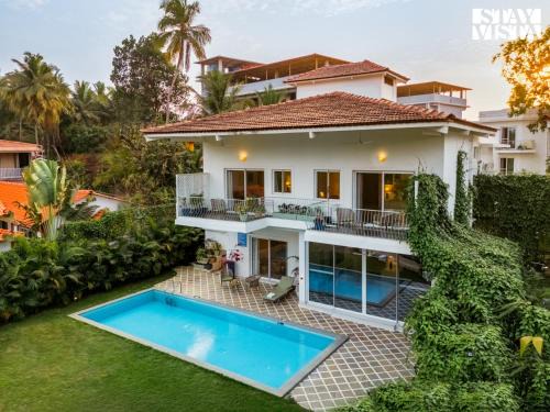 Mandrem Villa | StayVista at Villa Serenity with Private Pool, Wi-Fi