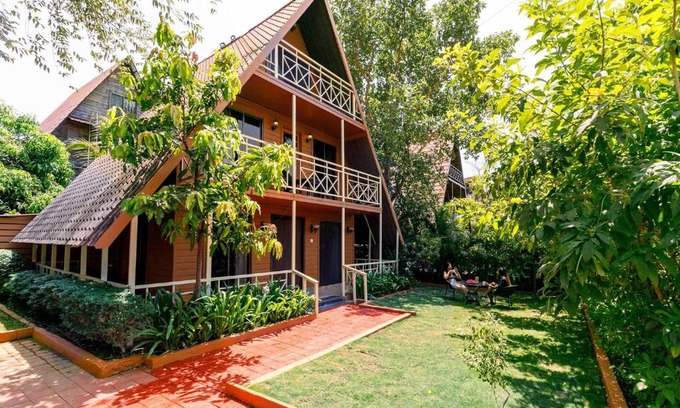 Suryamal Villa | StayVista at Wooden House with Jacuzzi