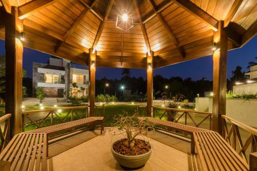 St.Stanislaus Villa Villa | StayVista's Bianco Villa - Hill-View Villa with Private Pool, Jacuzzi, Gym & Games Room