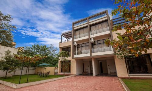 St.Stanislaus Villa Villa | StayVista's Greenwoods Villa 1 - City-Center Villa with Private Pool, Terrace, Lift & Carrom Board