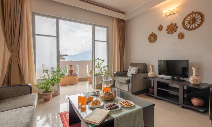Gangtok Villa | StayVista's Mystic Nest - Mountain & Valley-View Apartment with Contemporary Interiors & Modern Amenities