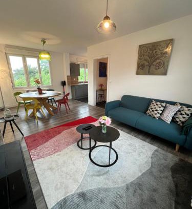 Valenciennes Apartment | « stef one « centre ville 2 chambres 3 voyageurs