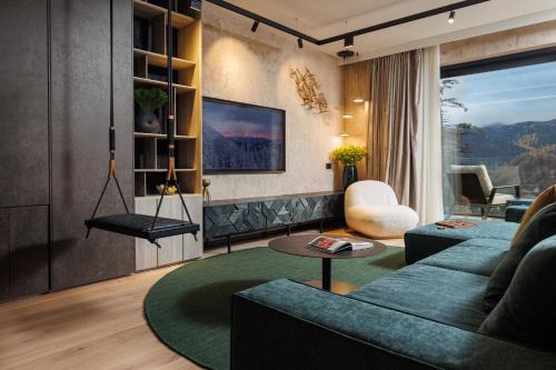 Brasov Apartment | Stejeris Nature-Inspired Luxury Apartment