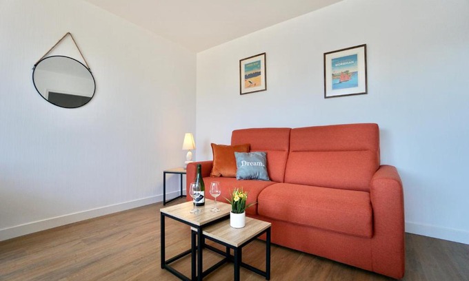 Larmor-Plage Apartment | Stella Maris *50m de la mer*parking privé*terrasse
