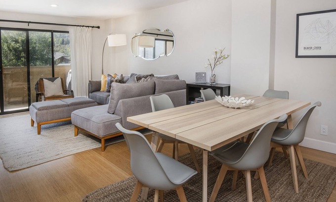 Avon Condo | Steps from Riverfront Gondola, Modern Cozy Condo, Free Underground Parking