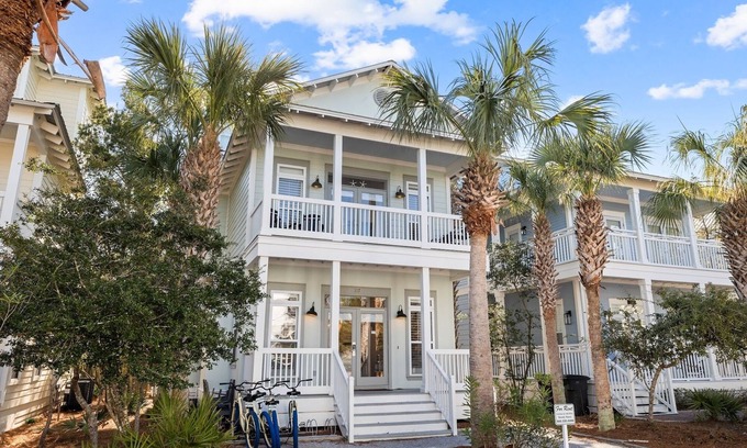 Seacrest Beach House | Steps from Rosemary & Seacrest Town Center! Located in the heart of Seacrest! Community Pools!