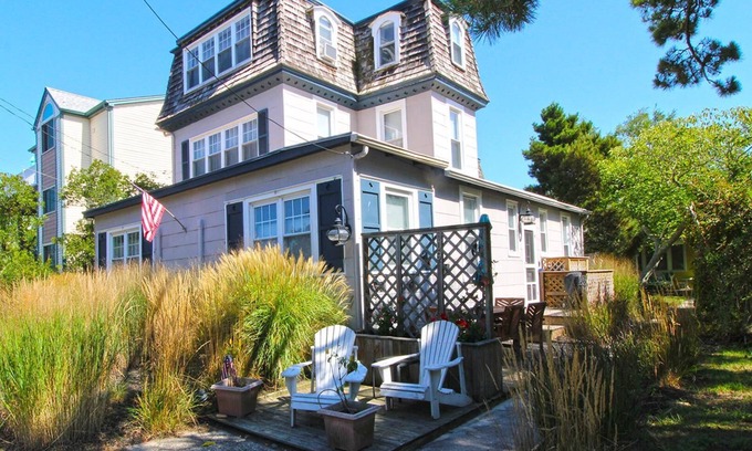 Cape May Point Condo | Steps to Beach Access and Spacious Pet Friendly Condo