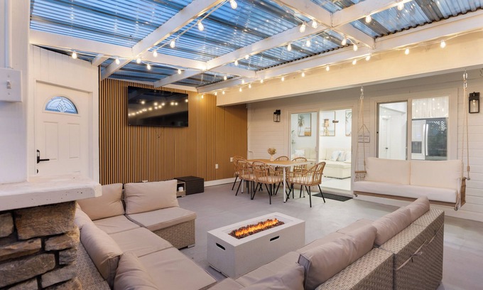 Huntington Beach House | Steps to Beach, Firepit & Patio | Long-Term Sunset Beach Stay | Coastal Cove