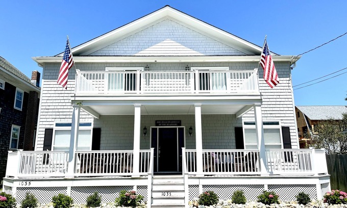 Cape May House | Steps to Beach! Walk to beach, restaurants, entertainment and shopping!