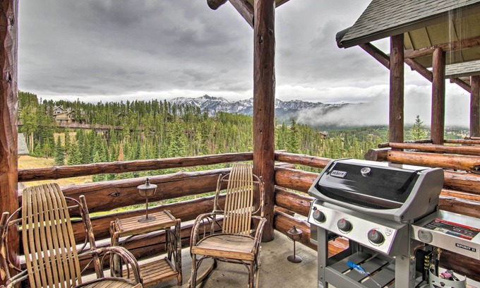 Saddle Ridge Condo | Steps to Moonlight Basin: Scenic Mtn Retreat!