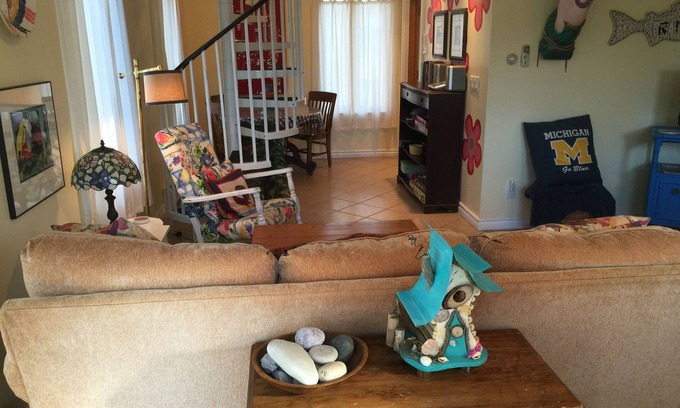 Frankfort Apartment | Steps To The Beach & 2 Blocks To Downtown Frankfort - Sleeps 6-8