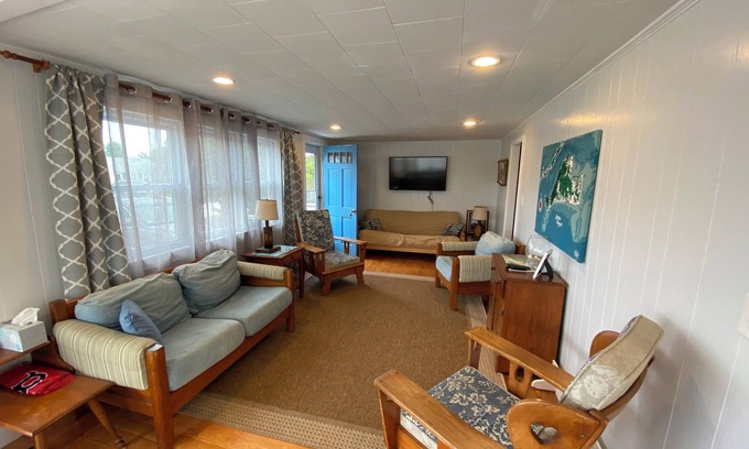 West Dennis Cottage | Steps to the beach! Classic Cape Cod Cottage with outdoor living space