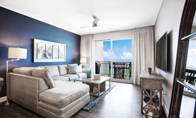 Panama City Beach Condo | Sterling Breeze 1002 Oceanfront King Bedroom/+Clean/Beach Chairs/Wifi