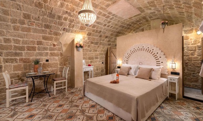 Rhodes Old Town Apartment | Stone Cave Suite