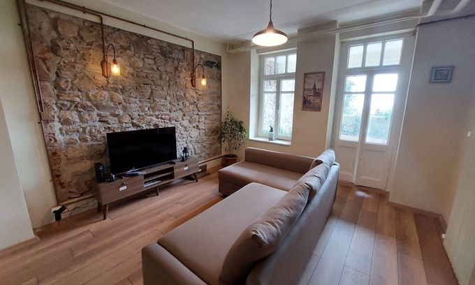 Kabatas House | Stone Garden Apartment in the Heart of the City