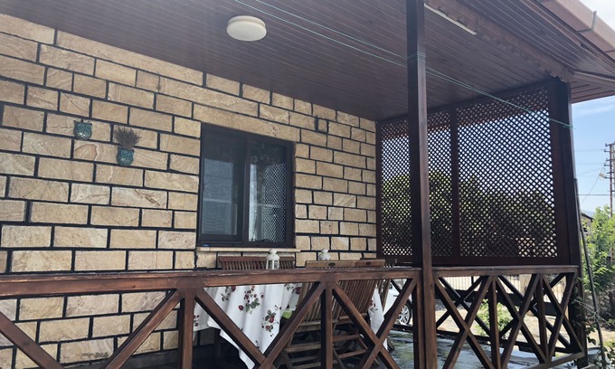 Bayramic House | Stone village house with garden in the mount Ida