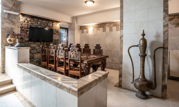 Myrina House | Stone Walls Suite At The Deep Blue Sea Water 7